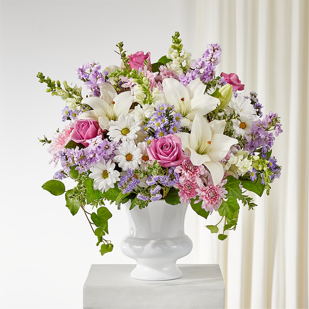 Remarkable Life Urn Arrangement – North Star Blooms, Roseville MN