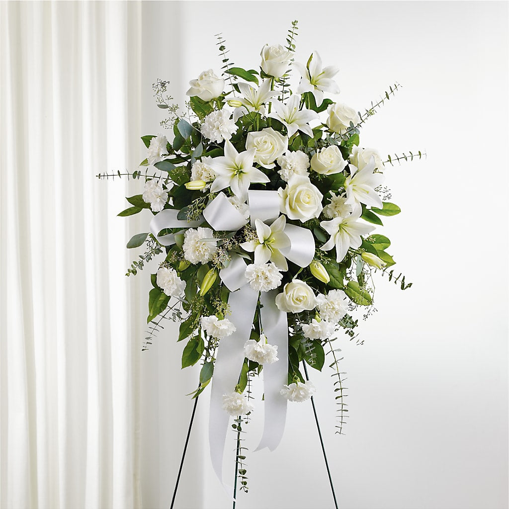 With Care Standing Spray – North Star Blooms, Roseville MN