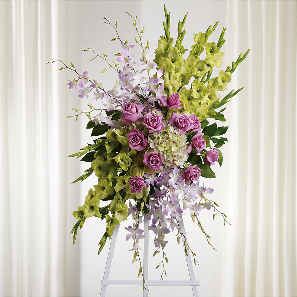 Lasting Legacy Standing Spray – North Star Blooms, Roseville MN