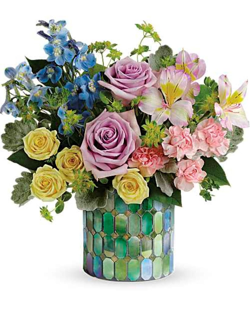 Teleflora's Stained Glass Blooms Bouquet – North Star Blooms, Roseville MN