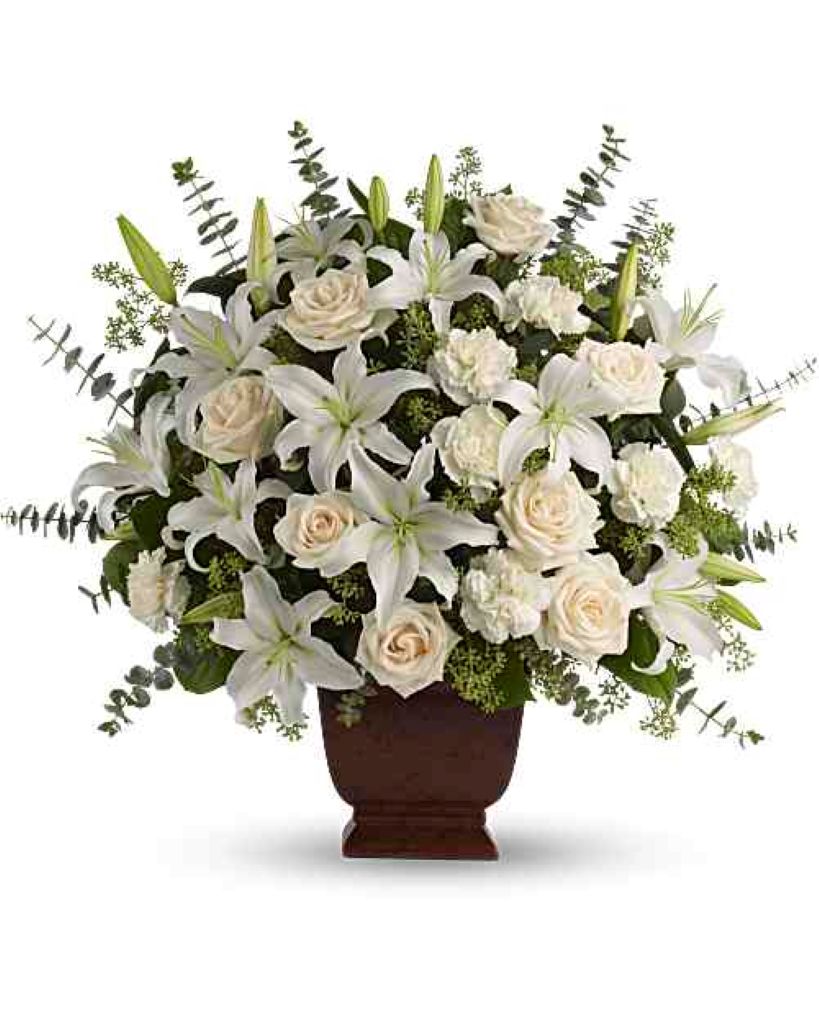 Teleflora's Loving Lilies and Roses Bouquet – North Star Blooms, Roseville MN