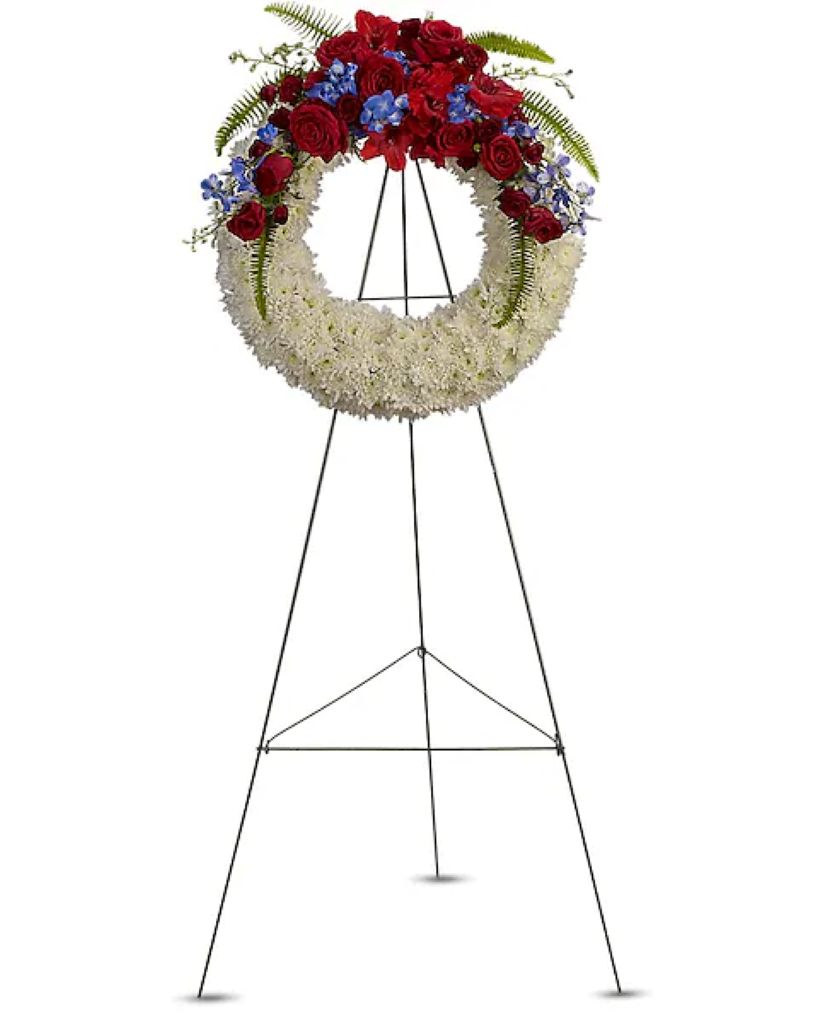 Reflections Of Glory Wreath – North Star Blooms, Roseville MN