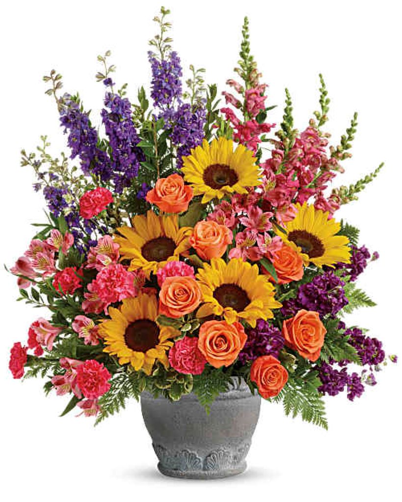 Teleflora's Hues Of Hope Bouquet – North Star Blooms, Roseville MN