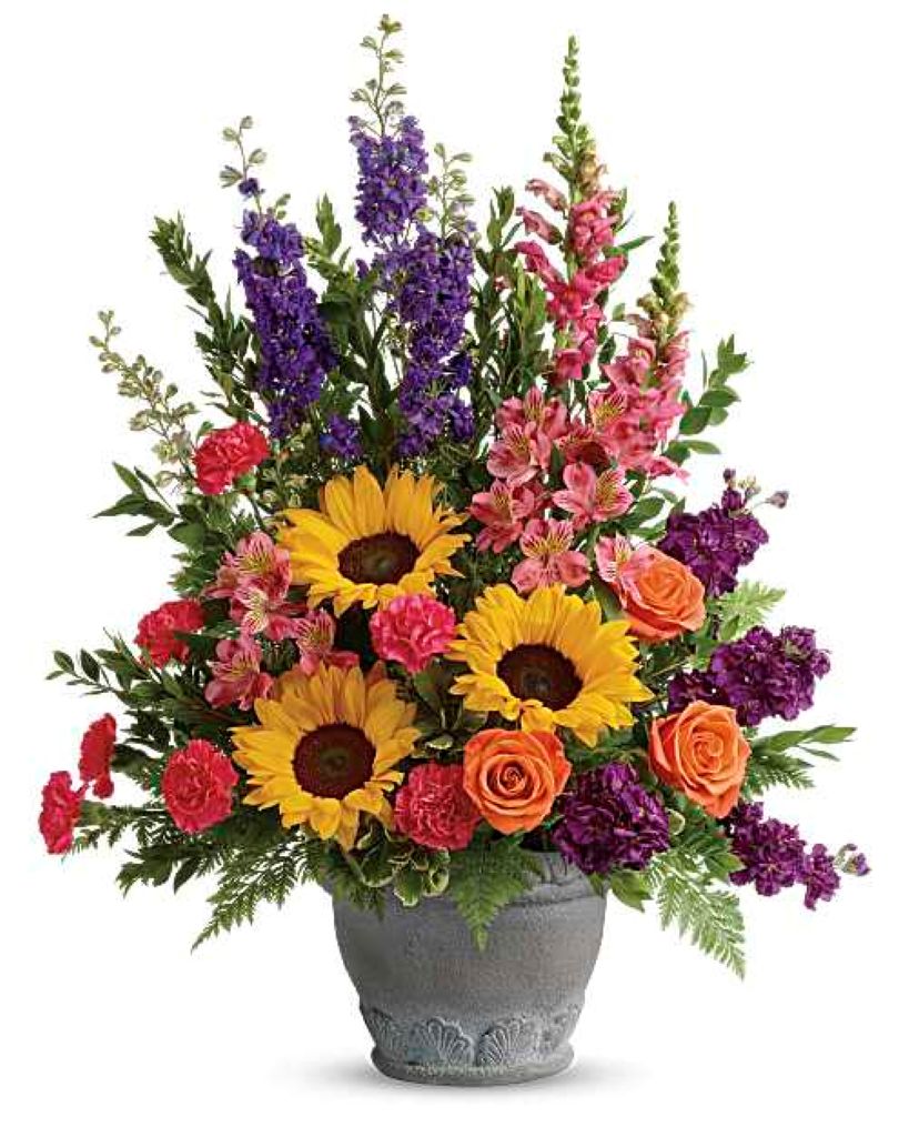 Teleflora's Hues Of Hope Bouquet – North Star Blooms, Roseville MN