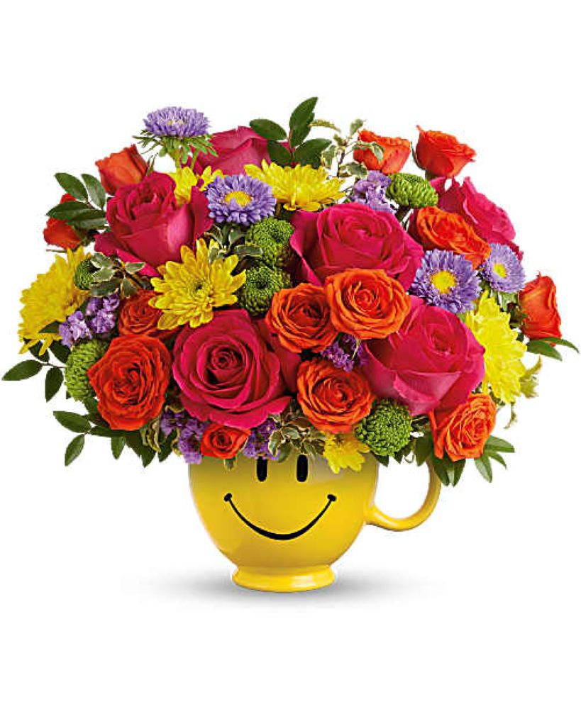 Teleflora's Choose Happy Bouquet