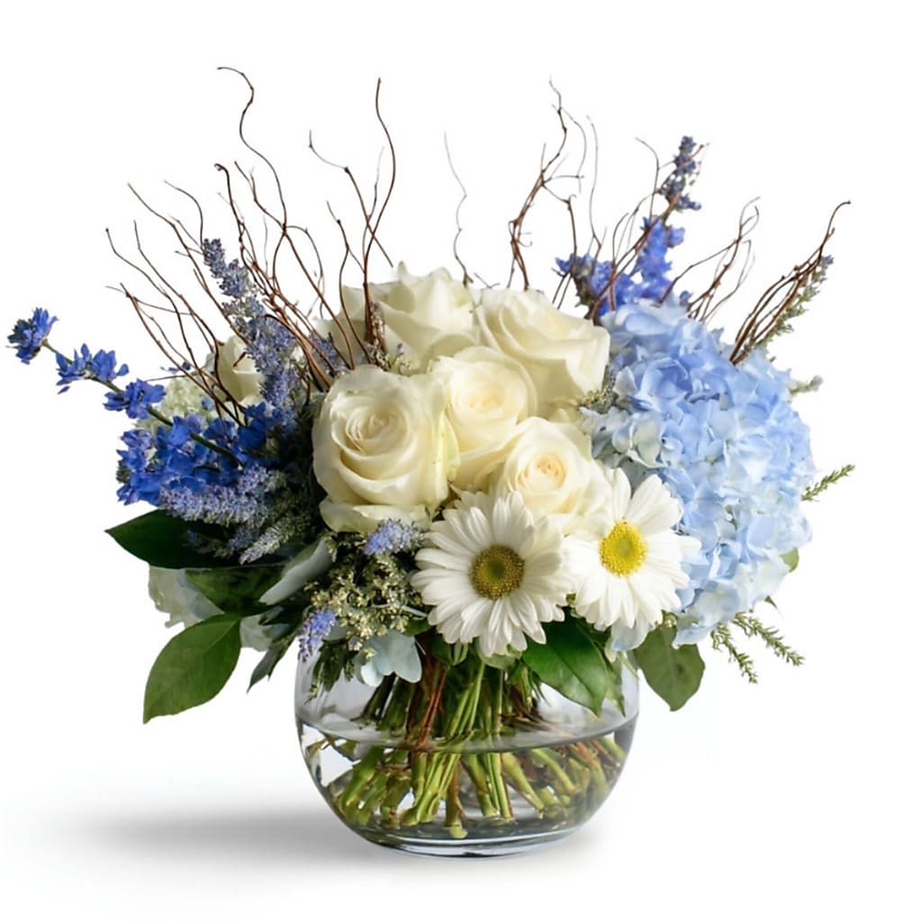 Blue-tiful Blessings – North Star Blooms, Roseville MN
