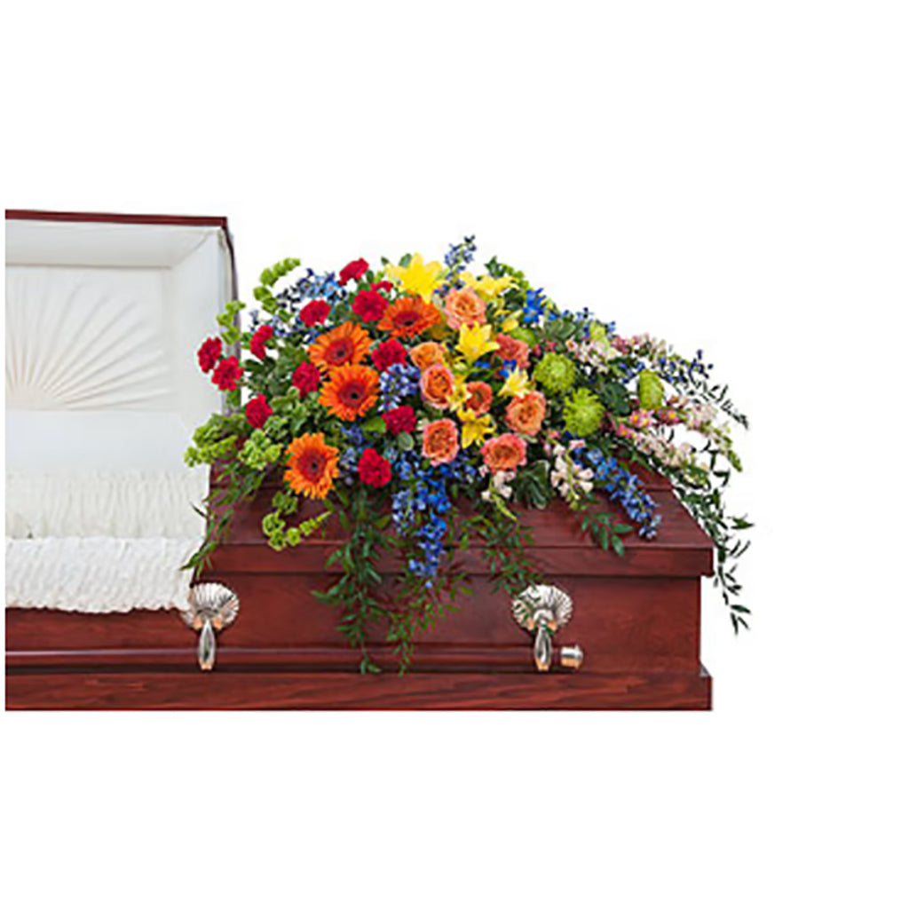 Treasured Celebration Casket Spray