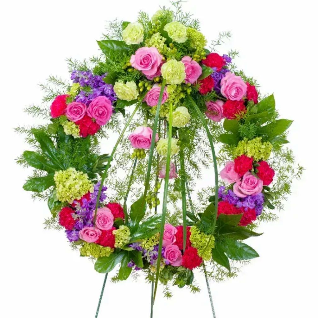 Forever Cherished Wreath – North Star Blooms, Roseville MN
