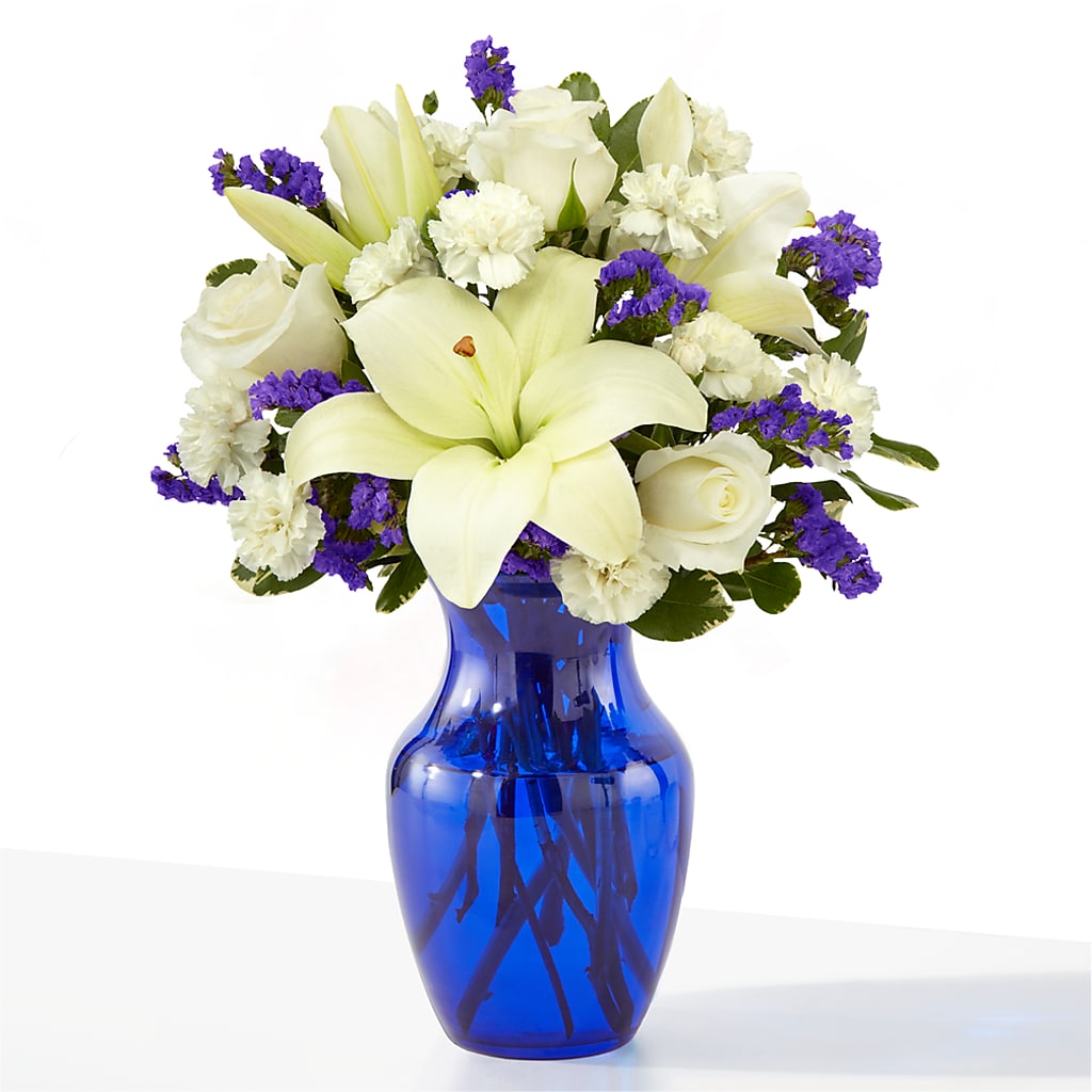 Sapphire Rush Bouquet – North Star Blooms, Roseville MN