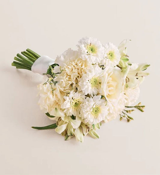 Prom Bouquet - White