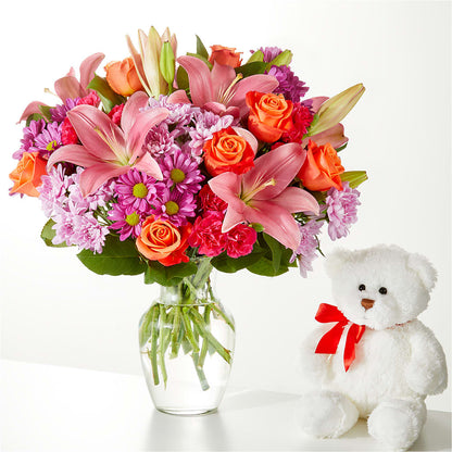 One and Only Bouquet and Bear Bundle –  North Star Blooms, Roseville MN