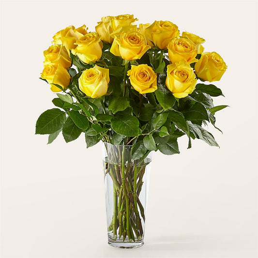Long Stem Yellow Rose Bouquet –  North Star Blooms, Roseville MN