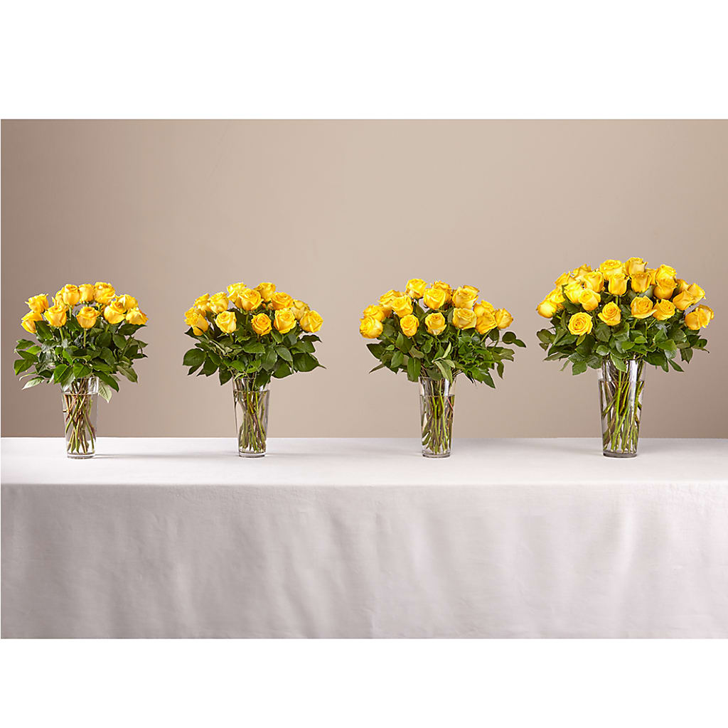 Long Stem Yellow Rose Bouquet –  North Star Blooms, Roseville MN