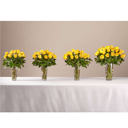 Long Stem Yellow Rose Bouquet –  North Star Blooms, Roseville MN