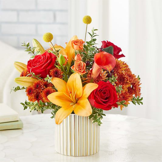 Scarlet Skies Bouquet –  North Star Blooms, Roseville MN