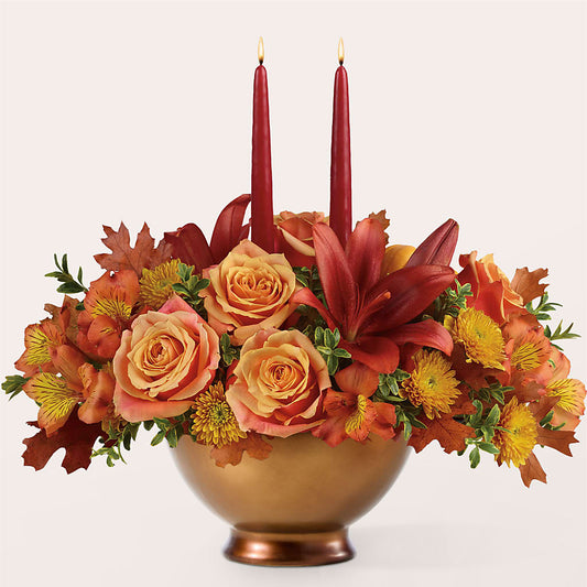 Harvest Table Centerpiece –  North Star Blooms, Roseville MN