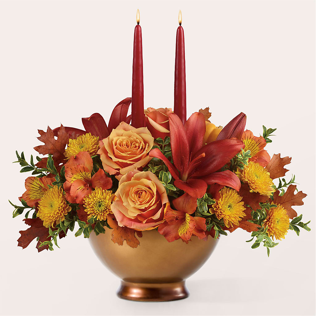 Harvest Table Centerpiece –  North Star Blooms, Roseville MN