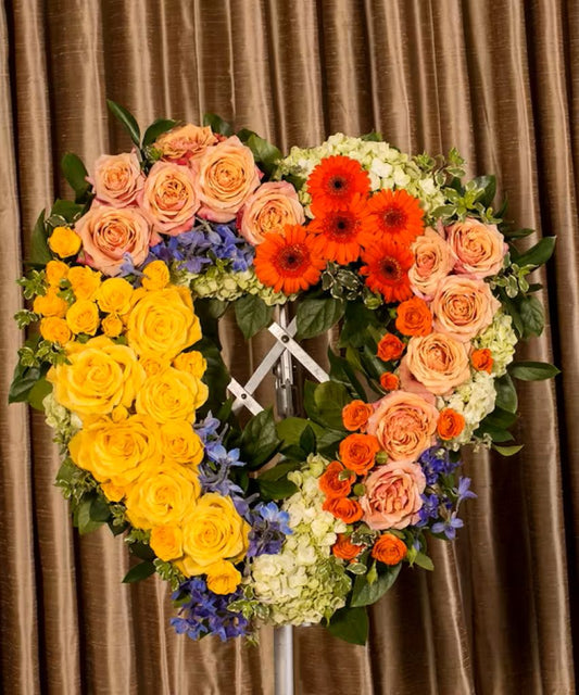Glowing Tribute Open Heart
