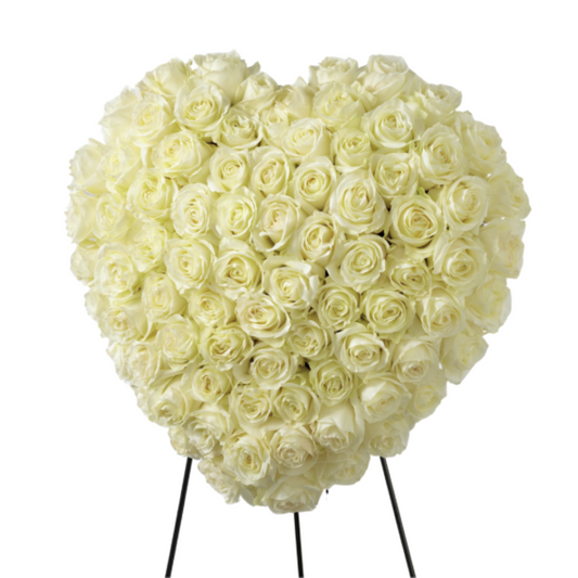 Elegant Remembrance Heart
