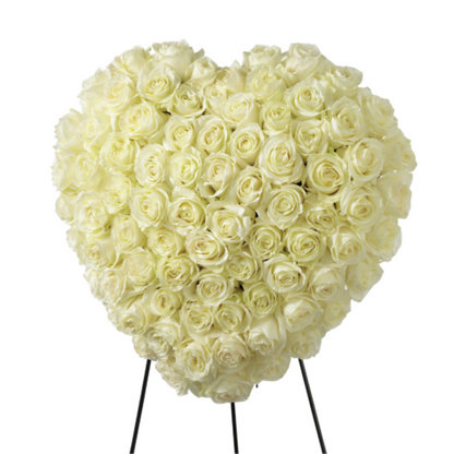 Elegant Remembrance Heart