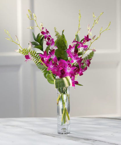 Exotic Orchids Desktop Budvase
