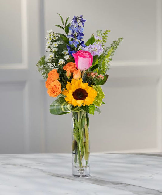 Dutch Spring Floral Bunch Vase