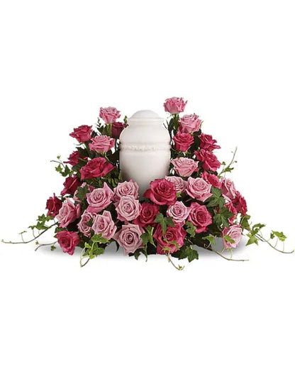 Bed Of Pink Roses –  North Star Blooms, Roseville MN