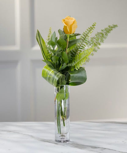 Yellow Rose Budvase