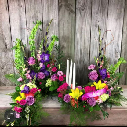 Whispers Of Remembrance Urn Surround –  North Star Blooms, Roseville MN