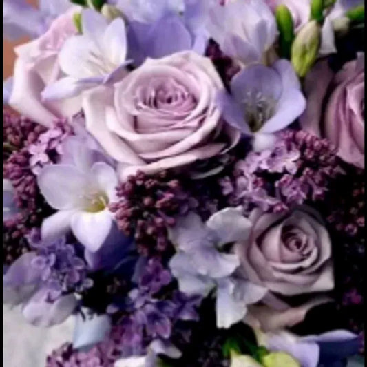 Luxury Purple Garden Arrangement