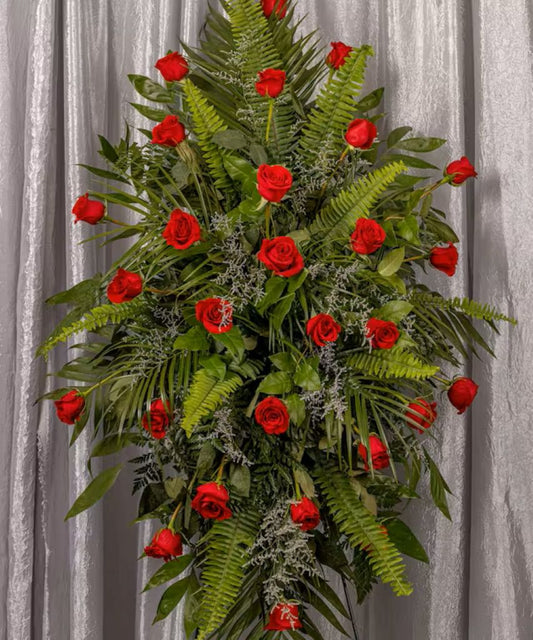 Radiant Rose Standing Spray