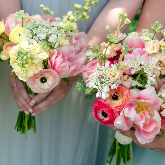 Two Bridal Bouquets