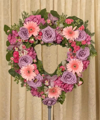 Soft Colored Open Heart