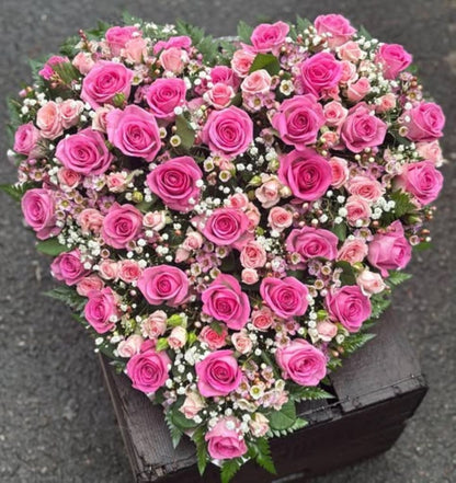 Pure Love's Embrace Heart –  North Star Blooms, Roseville MN
