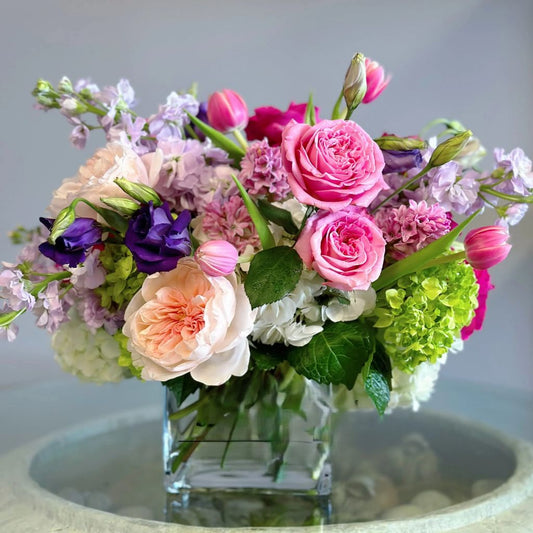 Blush And Bloom Cube