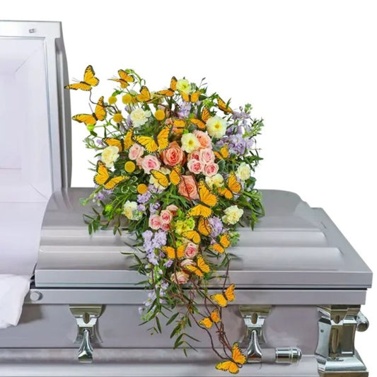 Wind Beneath My Wings Casket Scarf