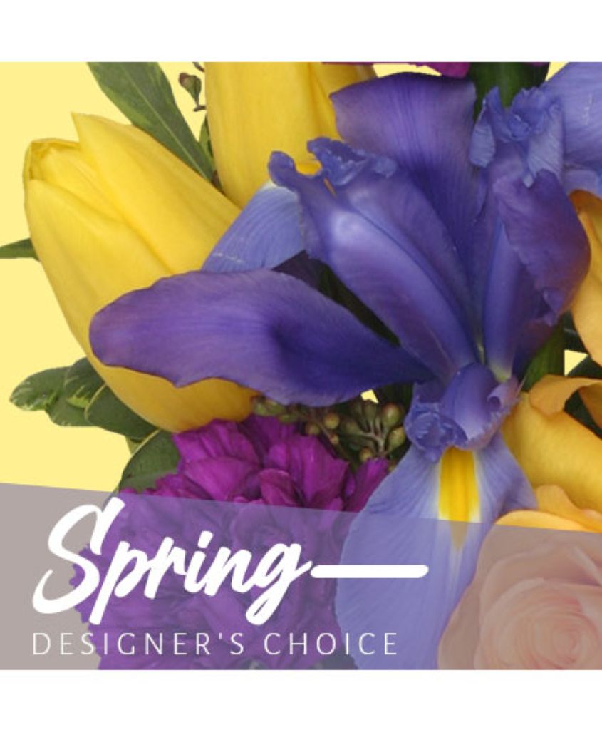 Spring Designers Choice Wrapped Bouquet