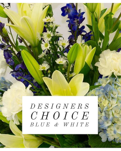 Designer's Choice Blue & White