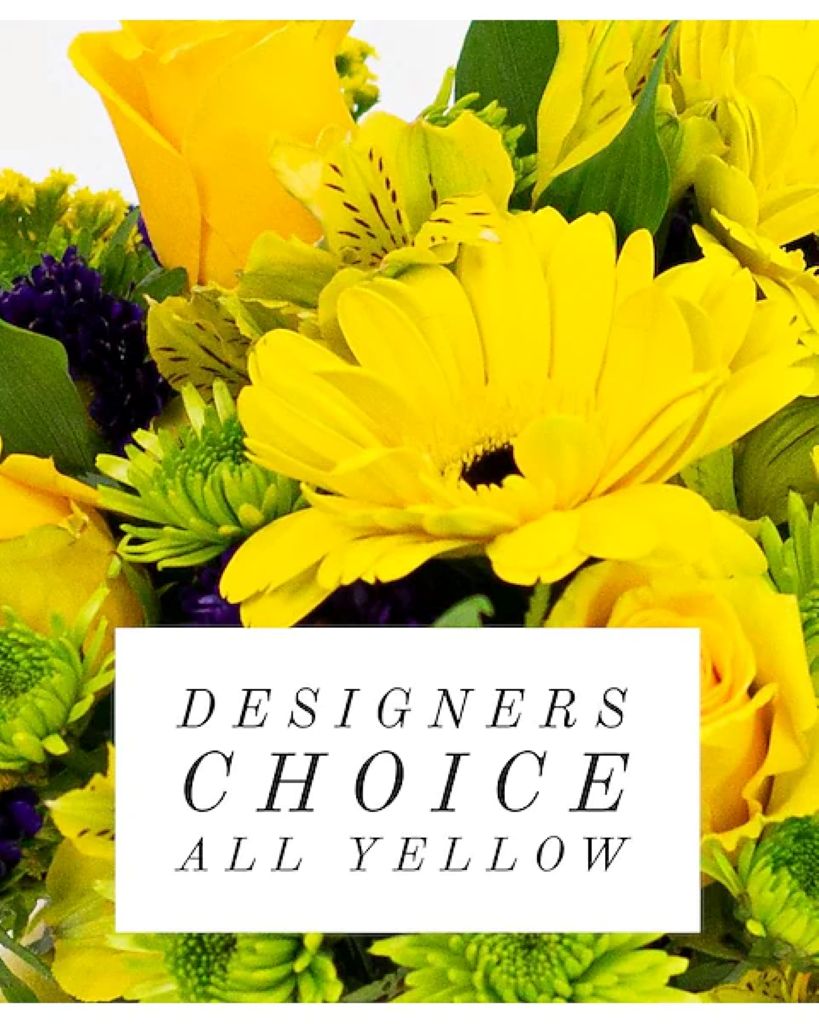 Designer's Choice Yellow Blooms