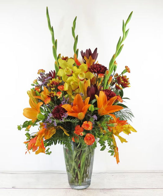 WARM AMBER –  North Star Blooms, Roseville MN