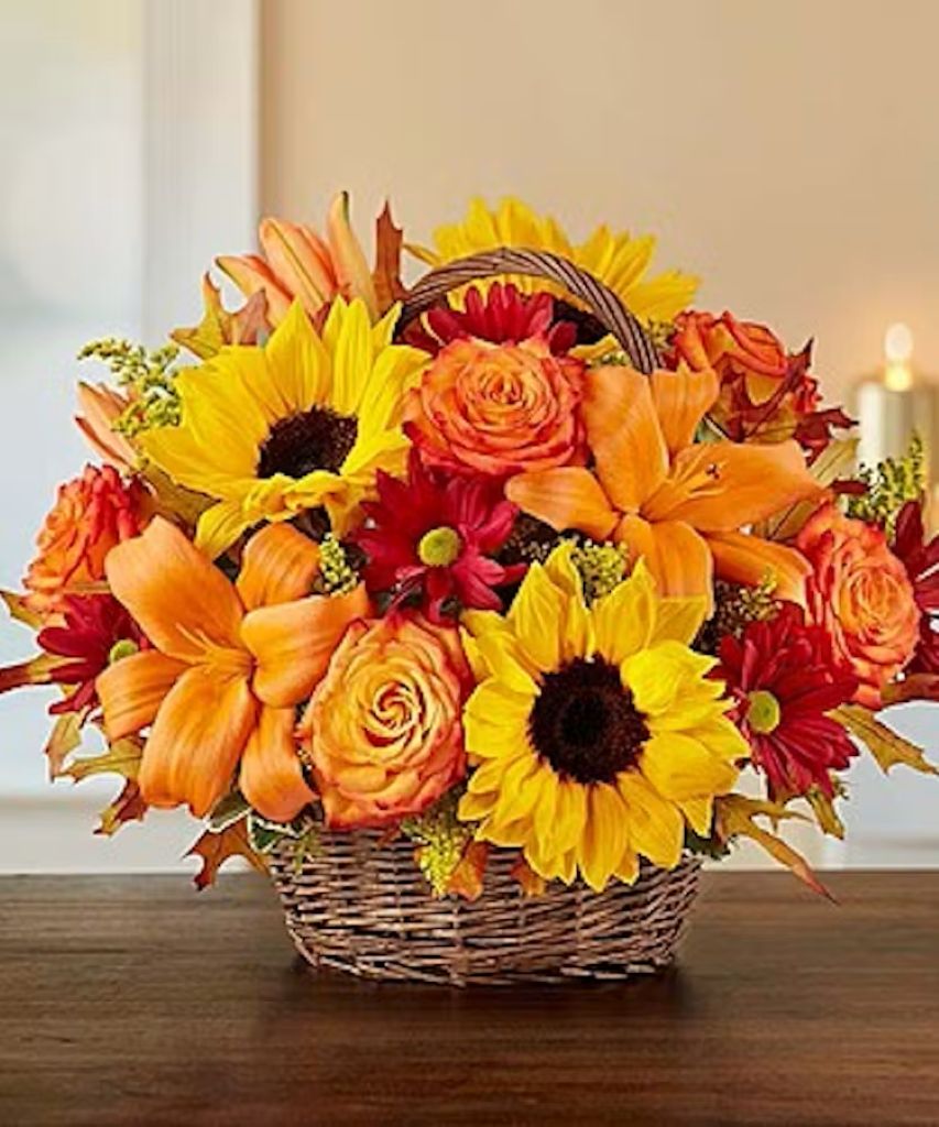Fields of Europe Fall Basket –  North Star Blooms, Roseville MN