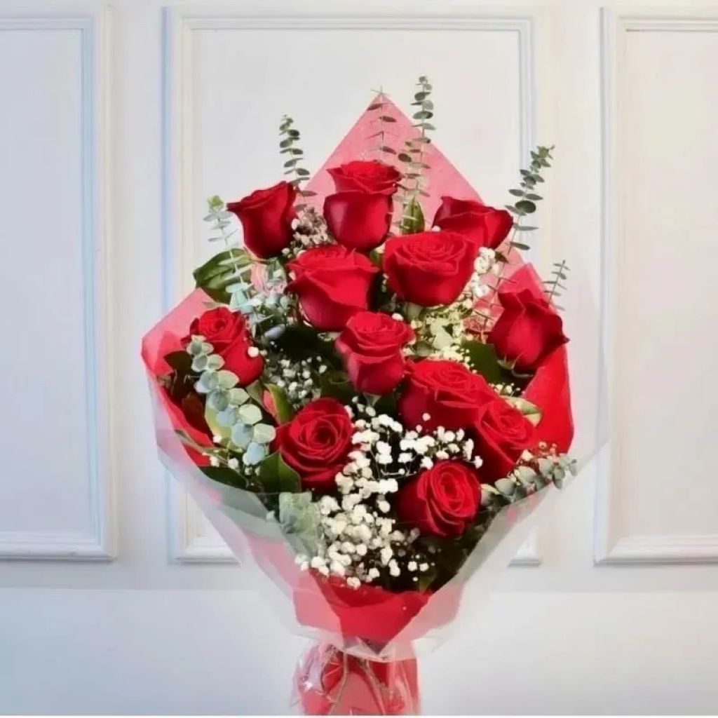 Red Rose Bouquet –  North Star Blooms, Roseville MN