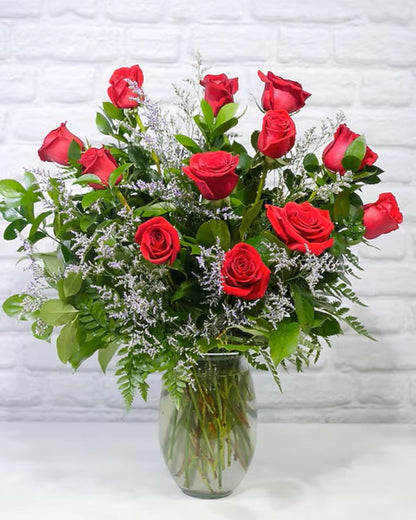 Premium Dozen Roses –  North Star Blooms, Roseville MN