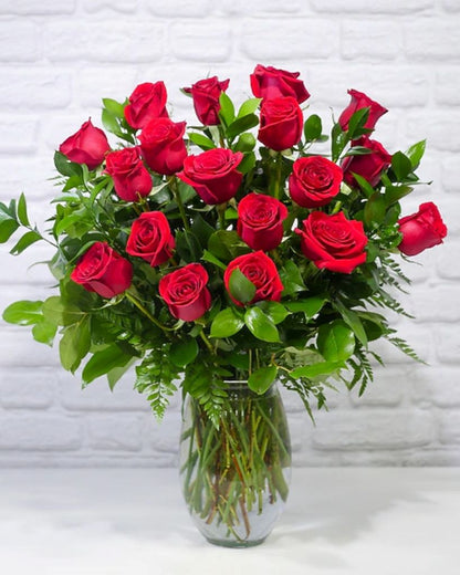 18 Red Roses –  North Star Blooms, Roseville MN