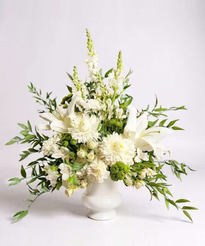 Graceful Serenity Urn –  North Star Blooms, Roseville MN