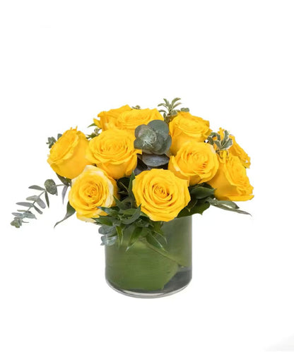 Sunny Yellow Roses –  North Star Blooms, Roseville MN