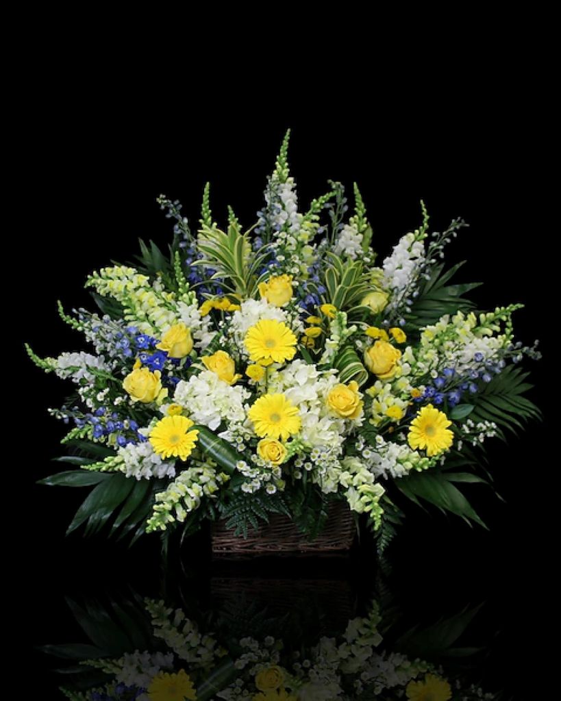 Lemon Sapphire Sympathy Basket