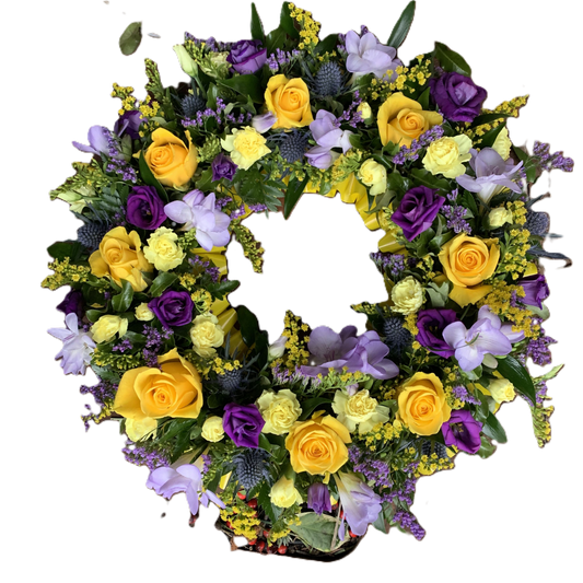 Garden Wreath –  North Star Blooms, Roseville MN