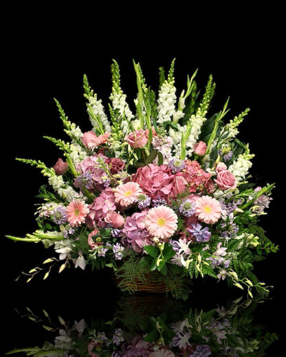 Pastel Sympathy Basket