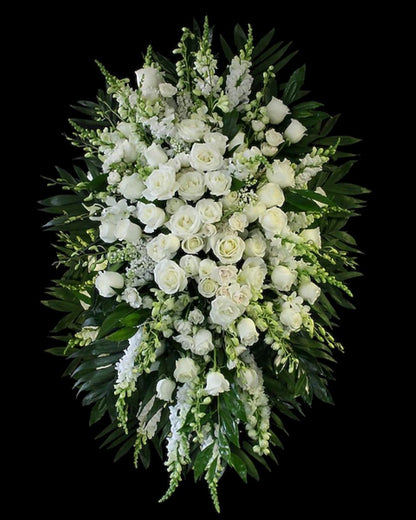 Blanc Rose Sympathy Spray